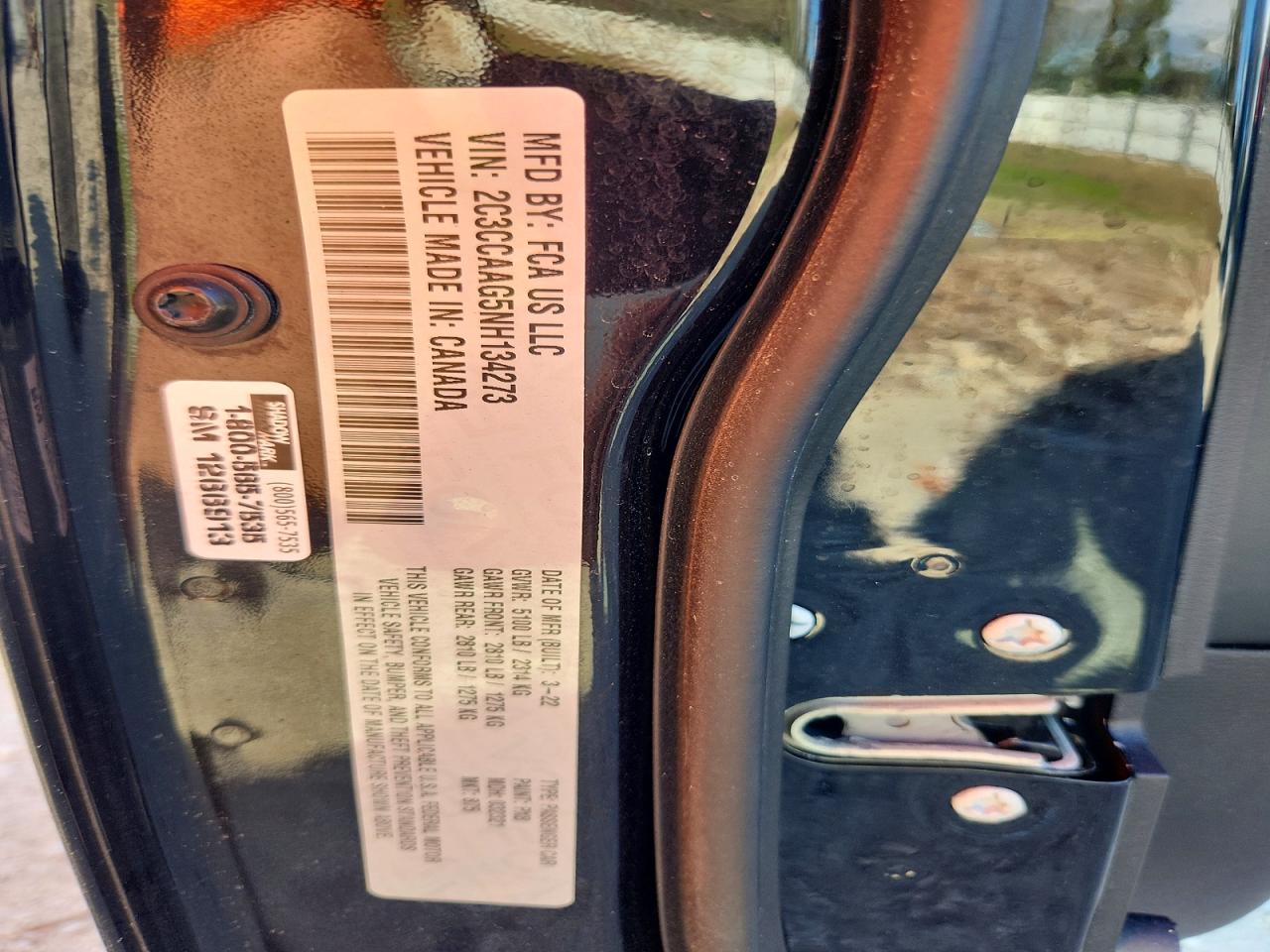 2022 CHRYSLER 300 TOURING photo 25