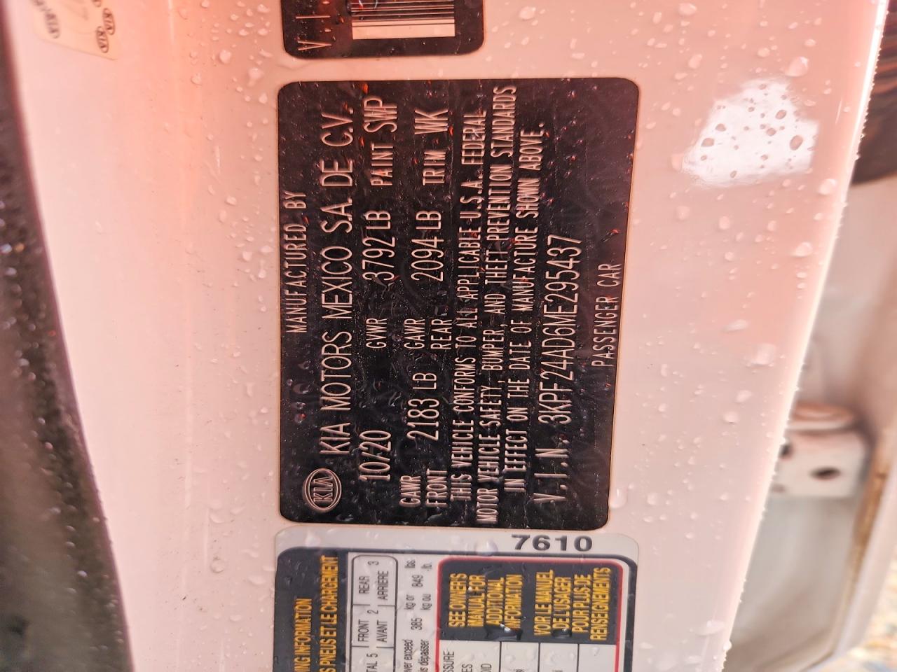 2021 KIA FORTE LXS photo 34
