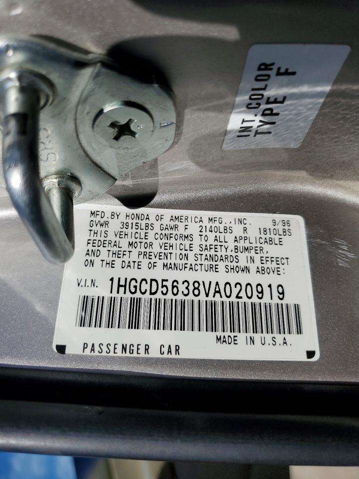1997 HONDA ACCORD LX photo 12