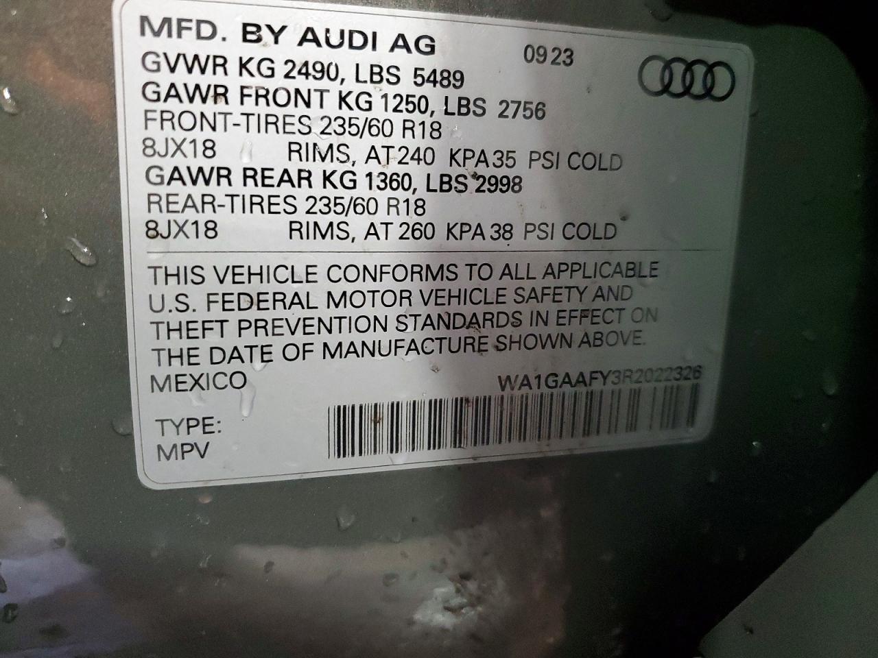 2024 AUDI Q5 PREMIUM 45 photo 25