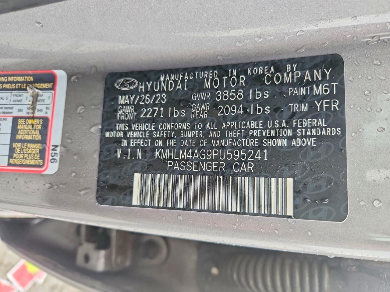 2023 HYUNDAI ELANTRA SEL photo 34