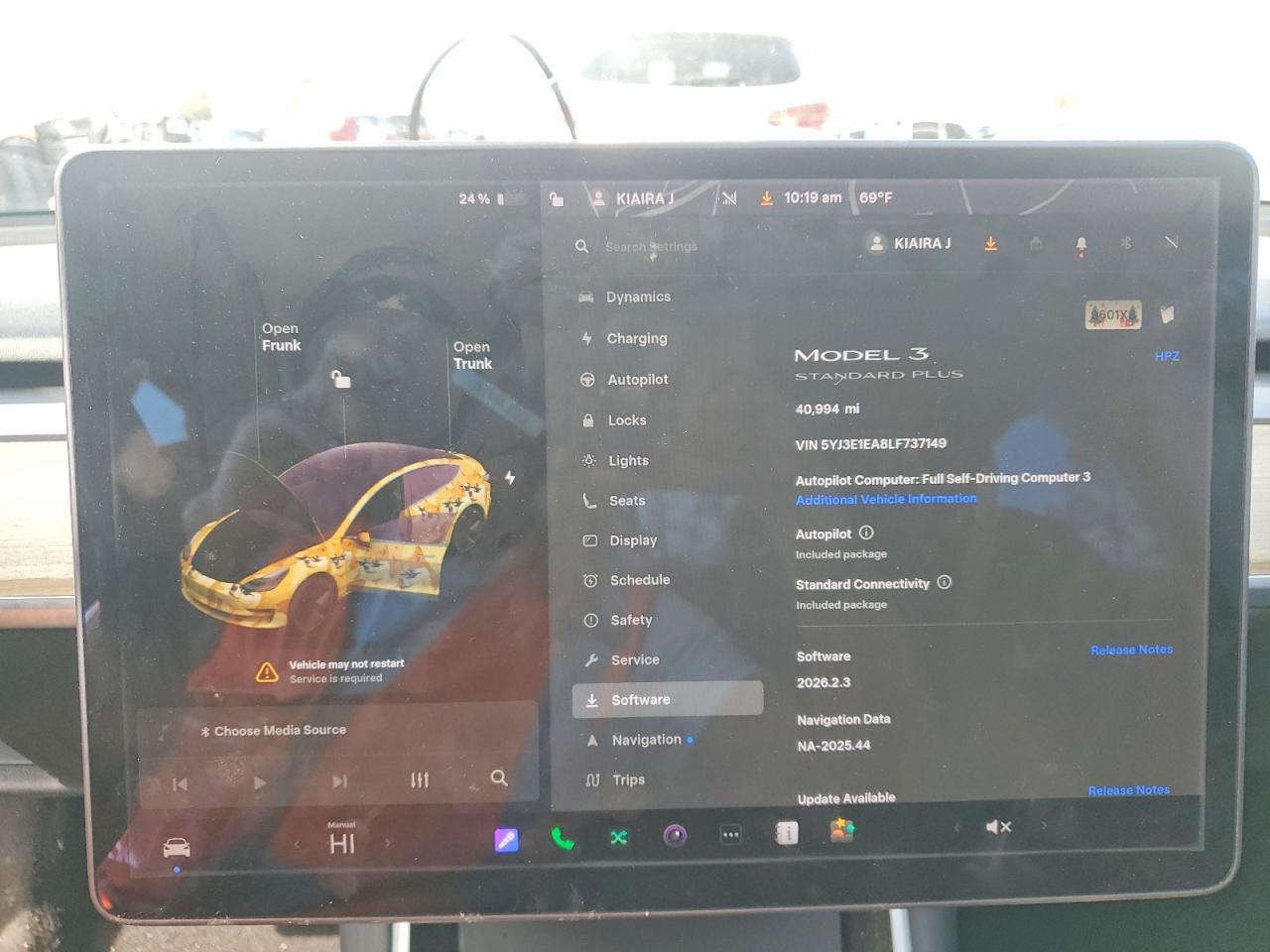 2020 TESLA MODEL 3 photo 9