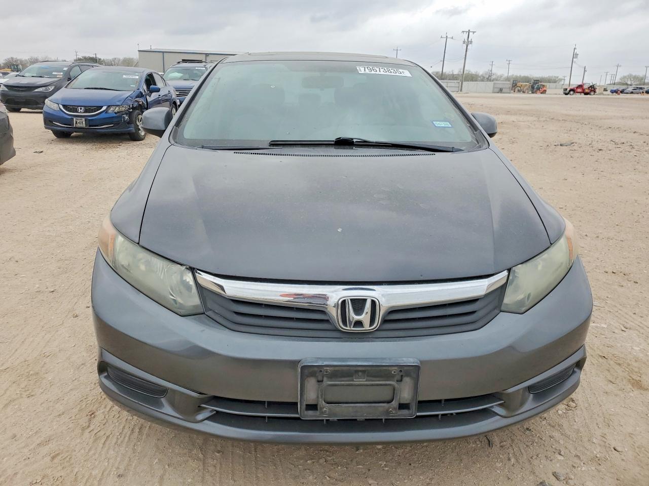 2012 HONDA CIVIC EX photo 5
