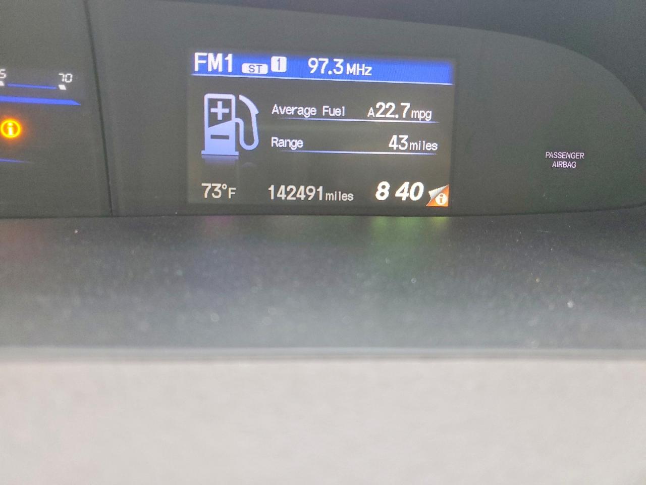 2012 HONDA CIVIC EX photo 9