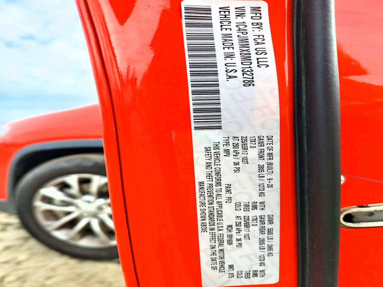 2021 JEEP CHEROKEE LATITUDE LUX photo 13