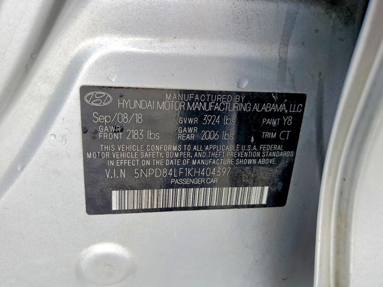 2019 HYUNDAI ELANTRA SEL photo 23
