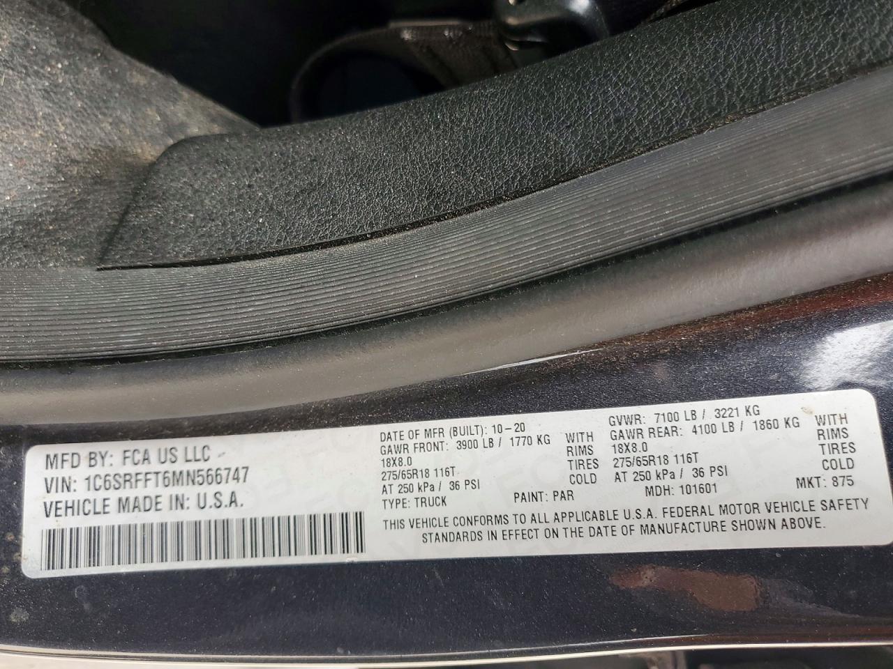 2021 RAM 1500 BIG HORN photo 23