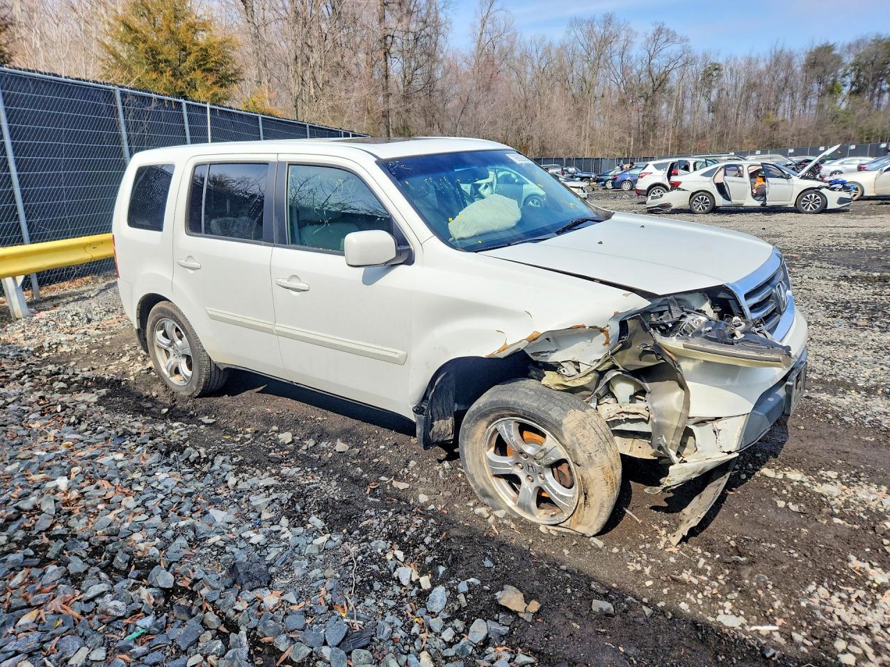 2013 HONDA PILOT EXL photo 4