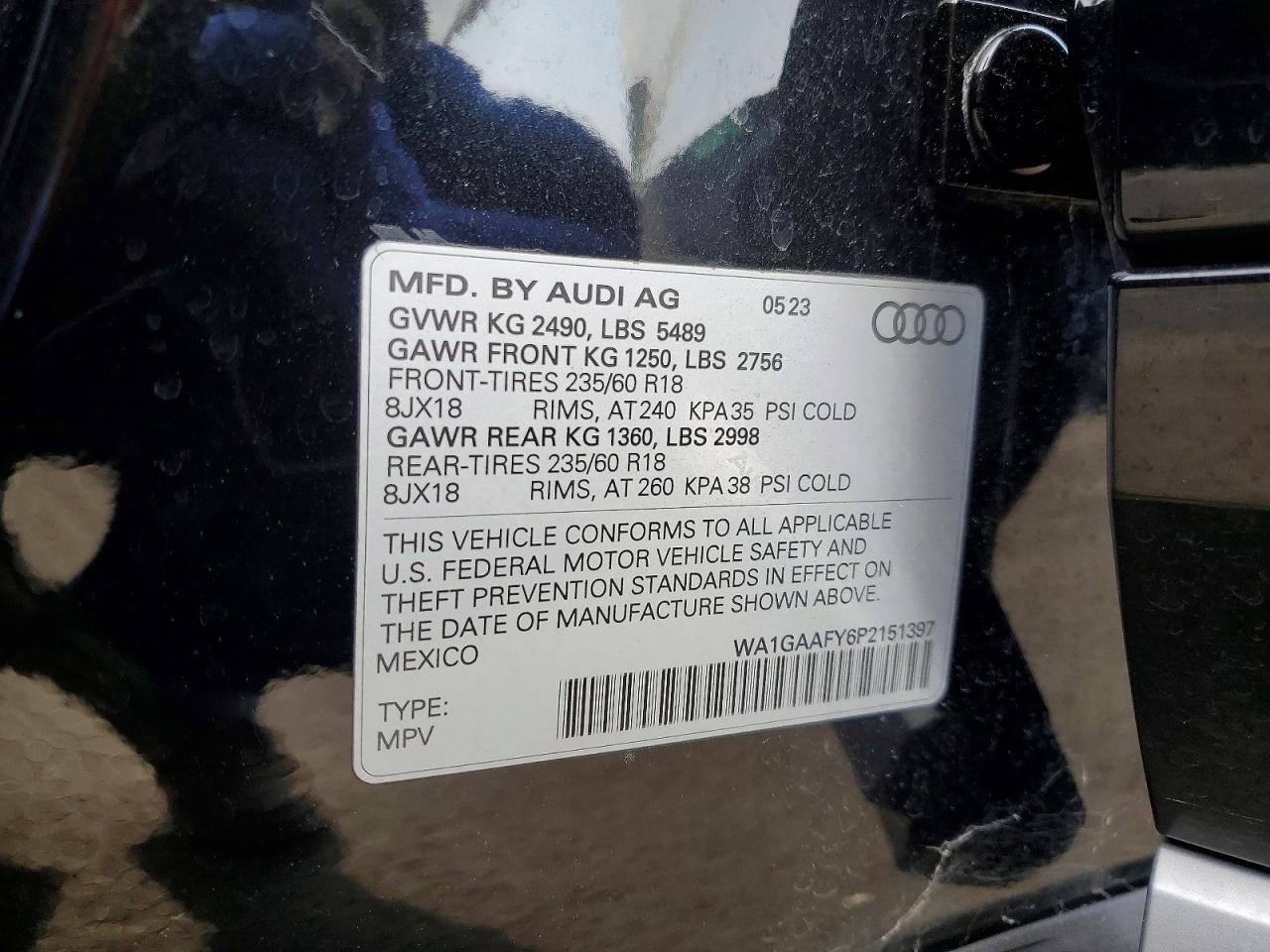 2023 AUDI Q5 PREMIUM 45 photo 25