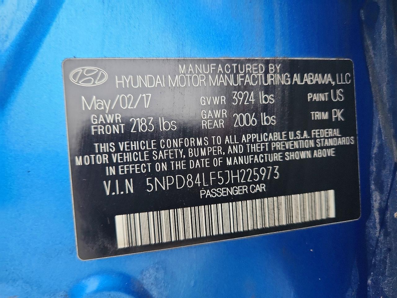 2018 HYUNDAI ELANTRA VALUE EDITION photo 23