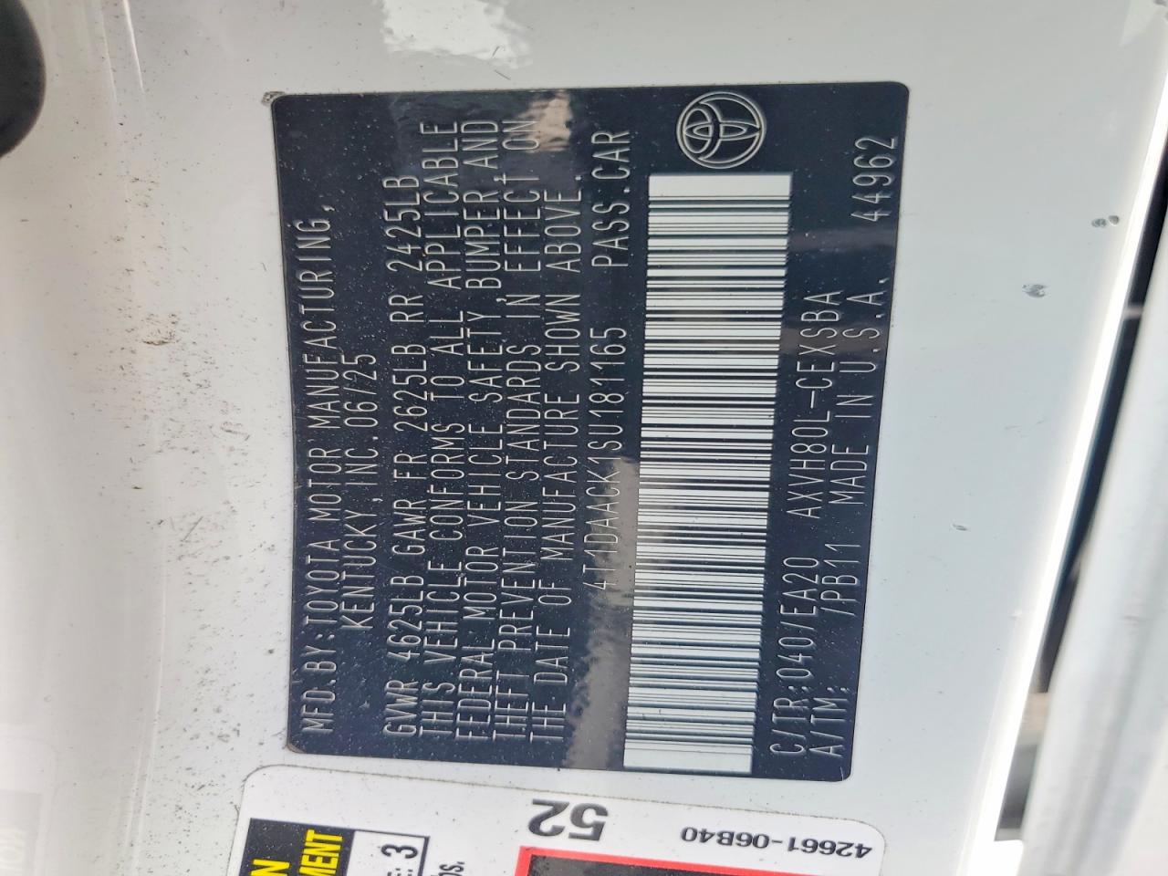 2025 TOYOTA CAMRY SE photo 23