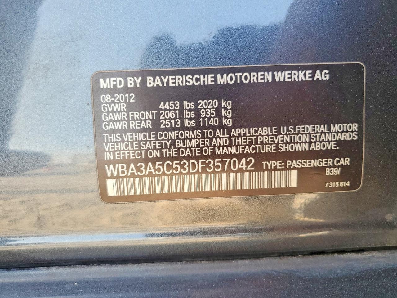 2013 BMW 328 I photo 23