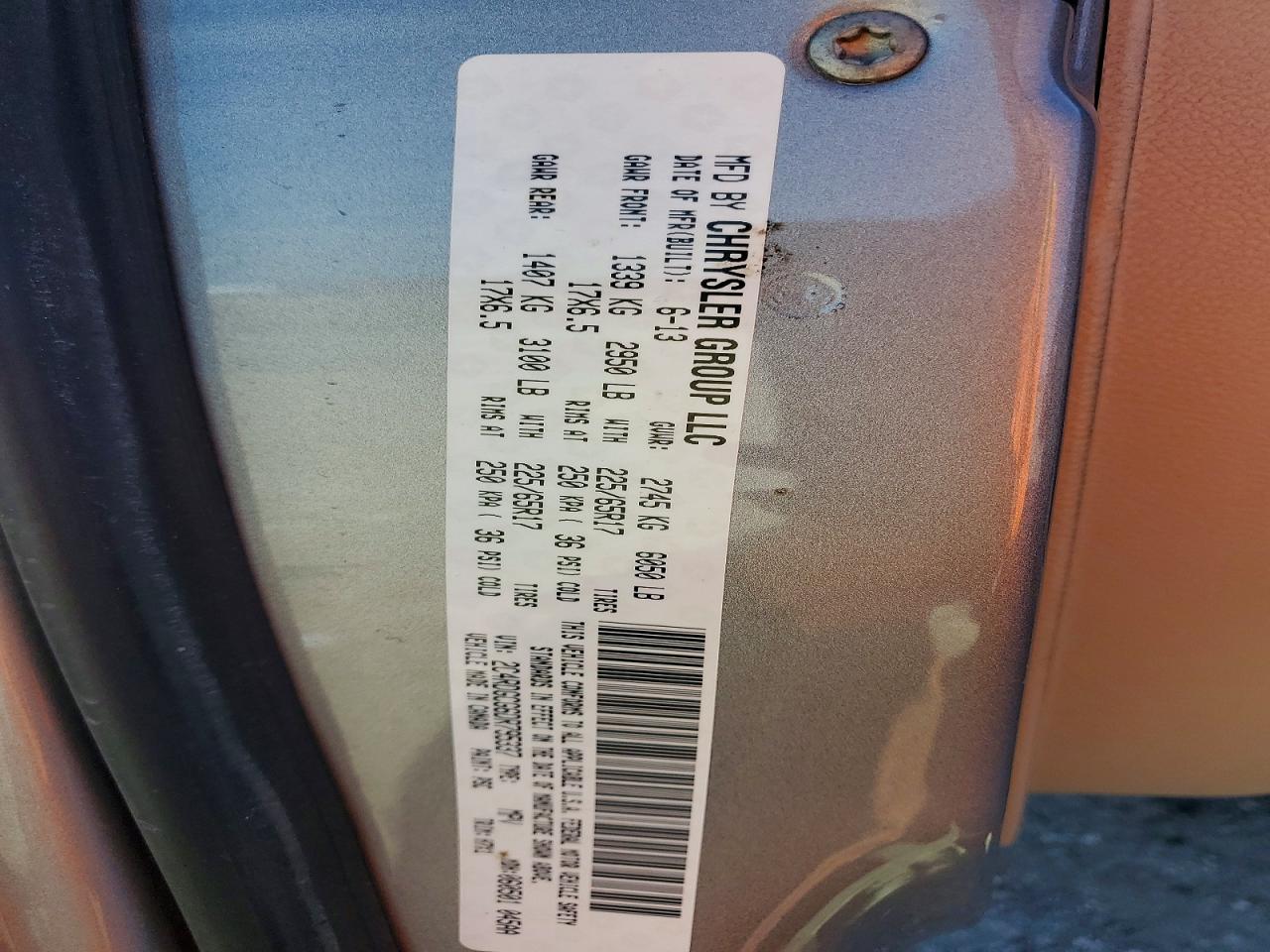 2013 DODGE GRAND CARAVAN SXT photo 13