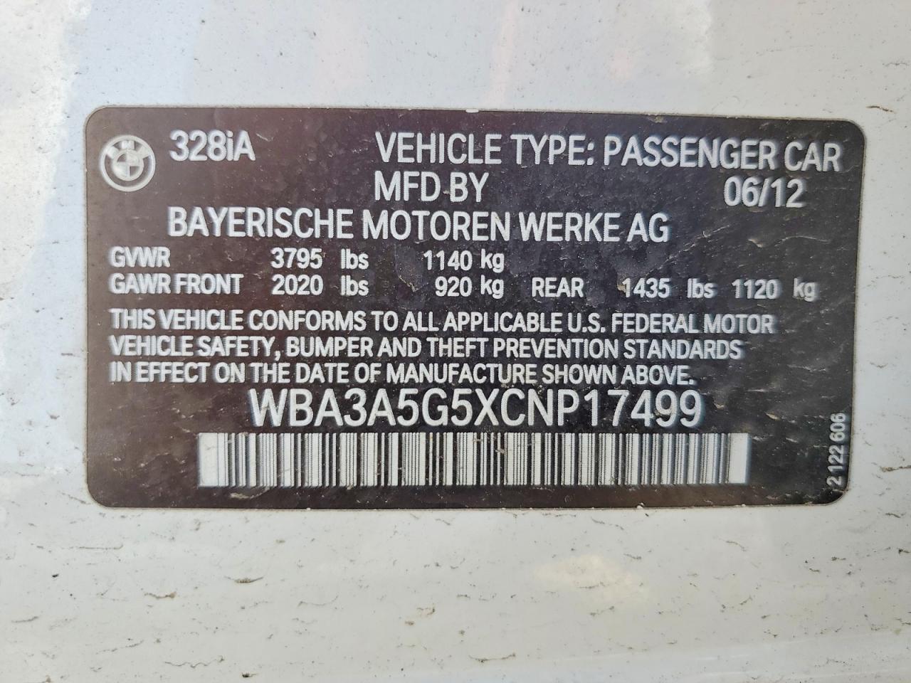 2012 BMW 328 I photo 23