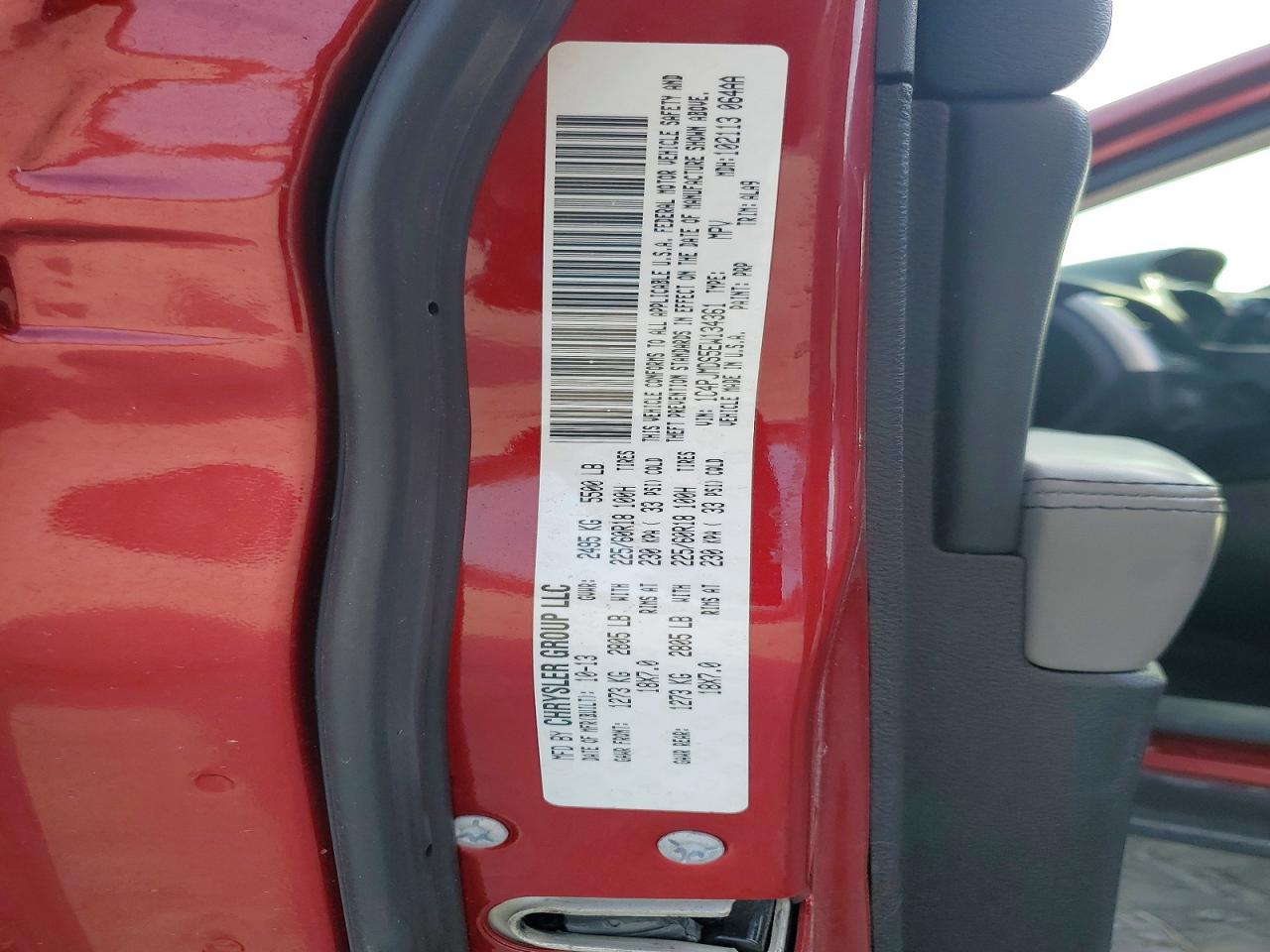 2014 JEEP CHEROKEE LIMITED photo 12
