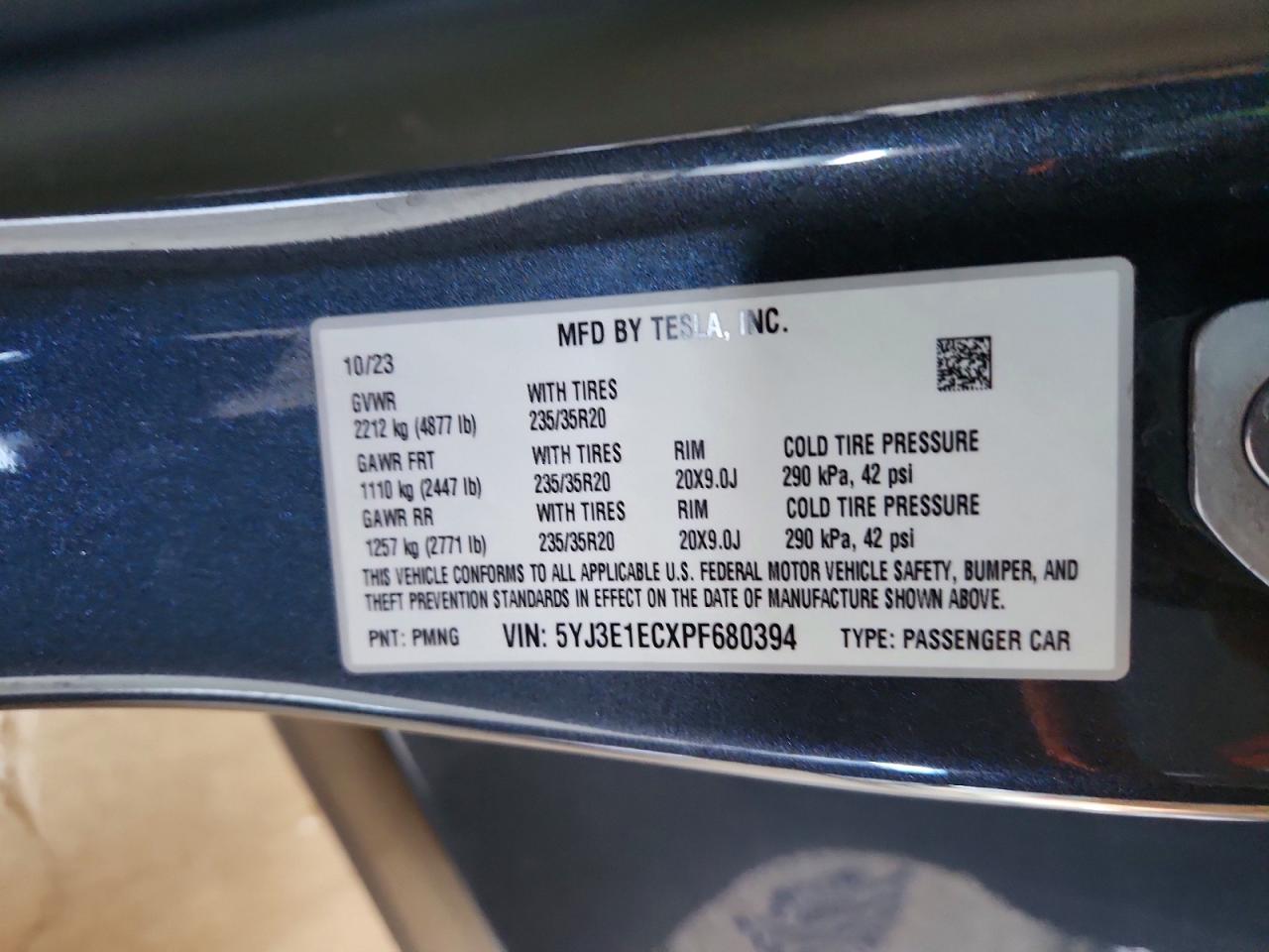 2023 TESLA MODEL 3 photo 23