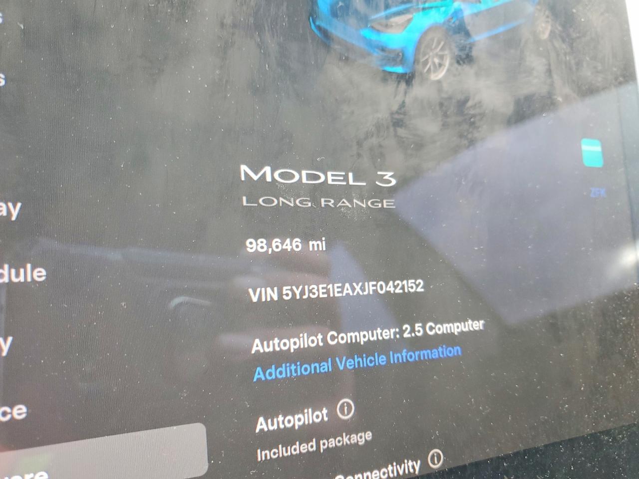 2018 TESLA MODEL 3 photo 9