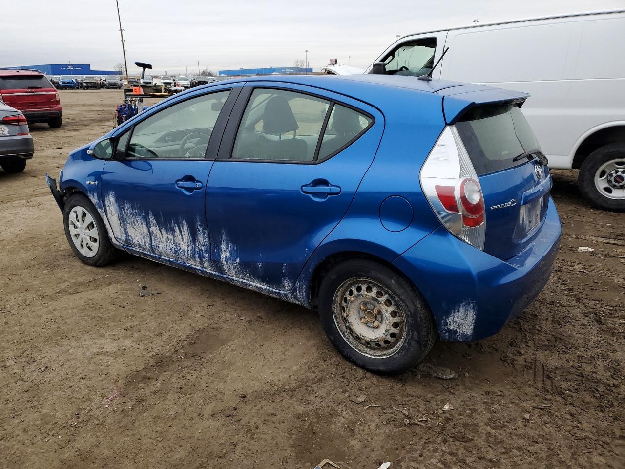 2014 TOYOTA PRIUS photo 3