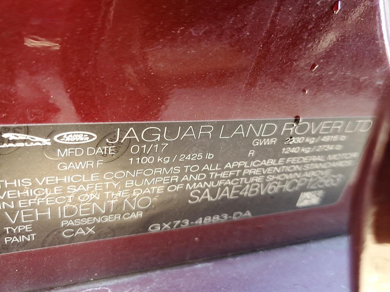 2017 JAGUAR XE PRESTIGE photo 12