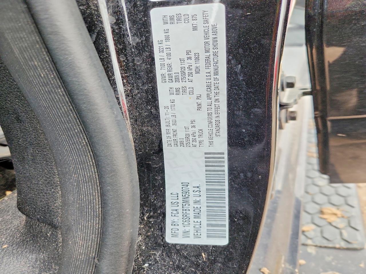 2021 RAM 1500 BIG HORN photo 23