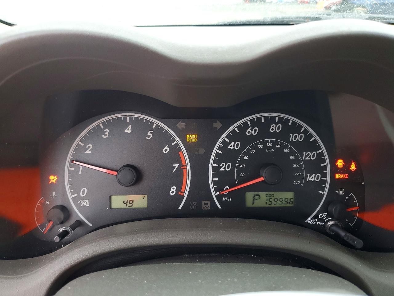2009 TOYOTA COROLLA photo 9