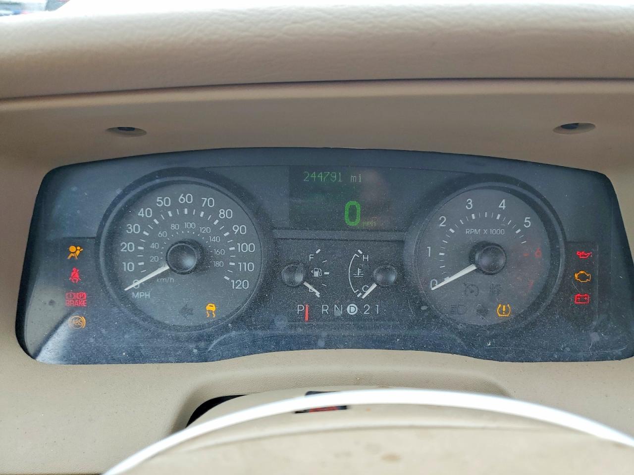 2008 MERCURY GRAND MARQUIS LS photo 9