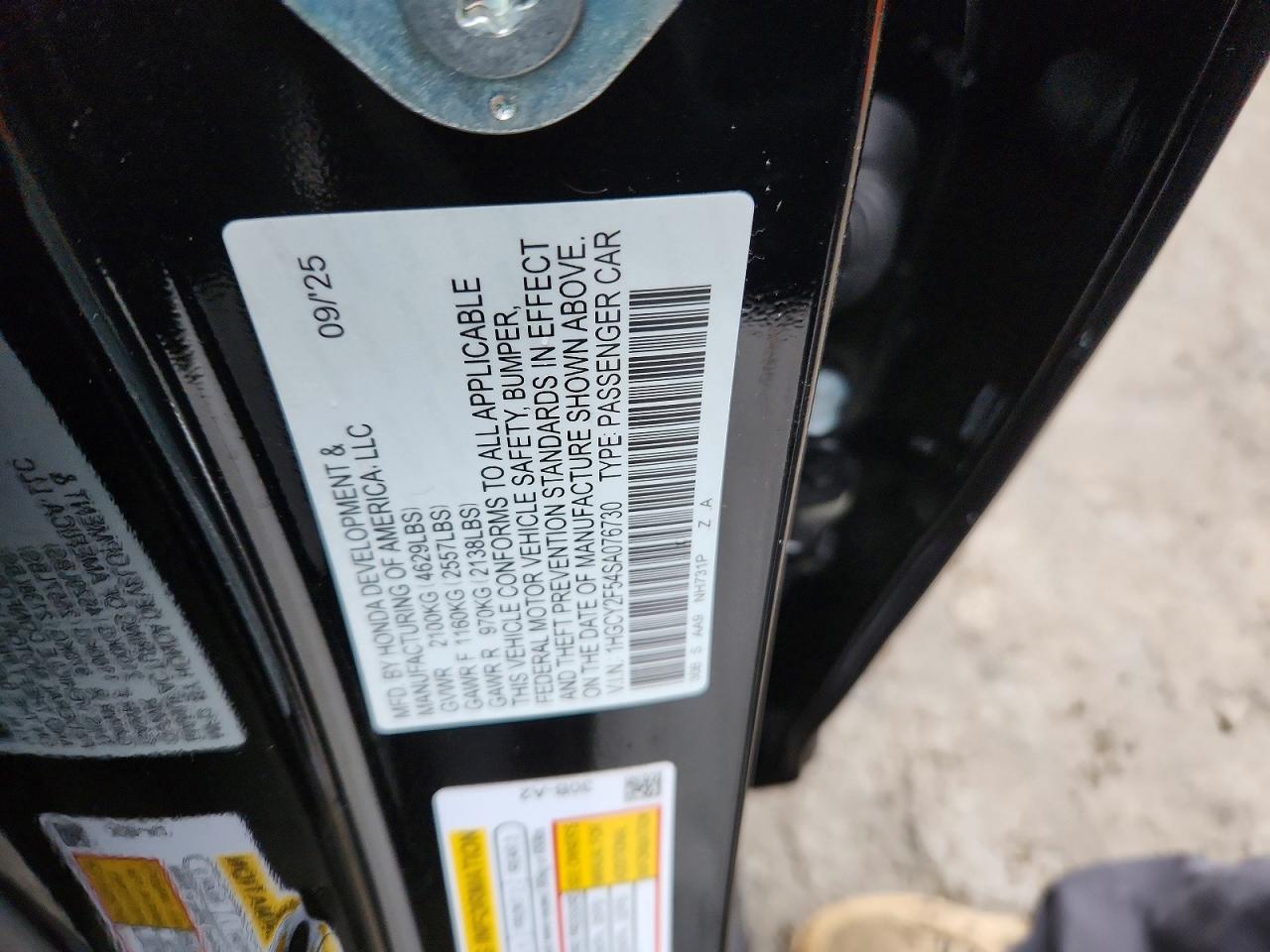 2025 HONDA ACCORD HYBRID SPORT photo 34