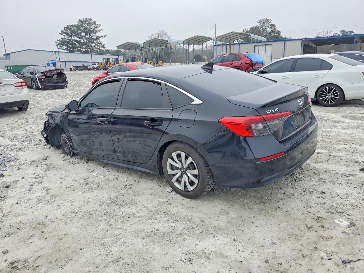 2022 HONDA CIVIC LX photo 2