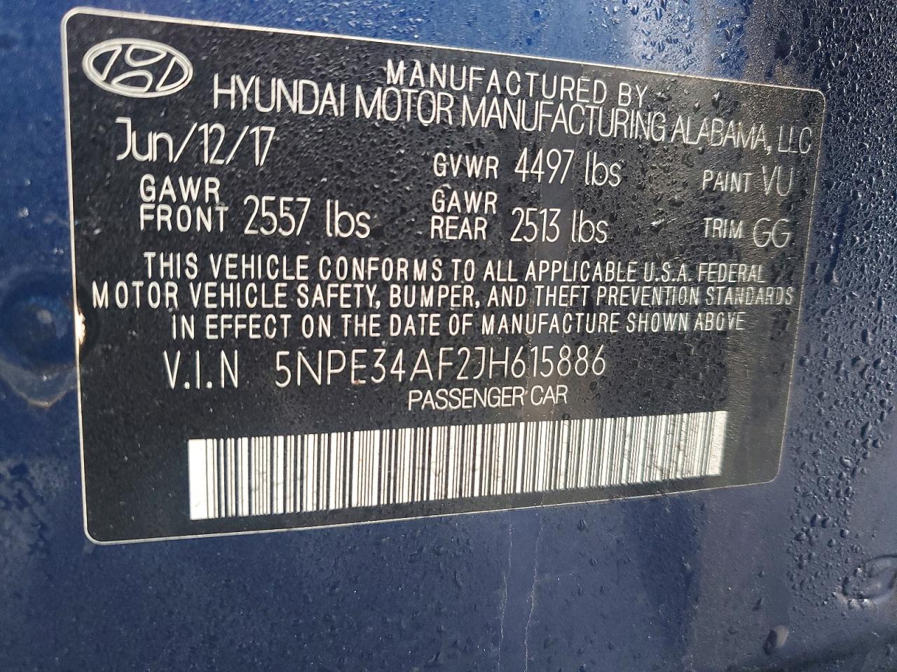 2018 HYUNDAI SONATA SEL photo 23