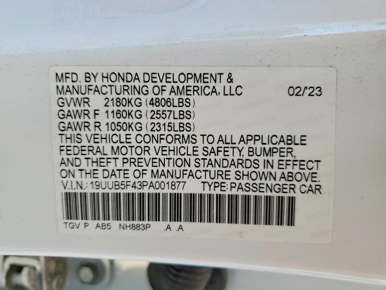 2023 ACURA TLX TECHNOLOGY photo 12