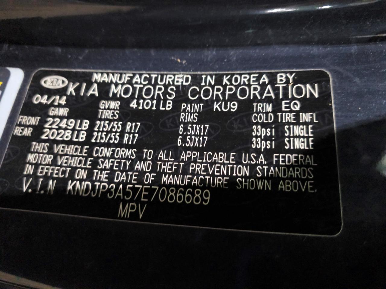 2014 KIA SOUL + photo 12