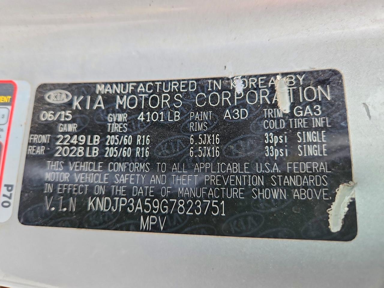 2016 KIA SOUL + photo 37
