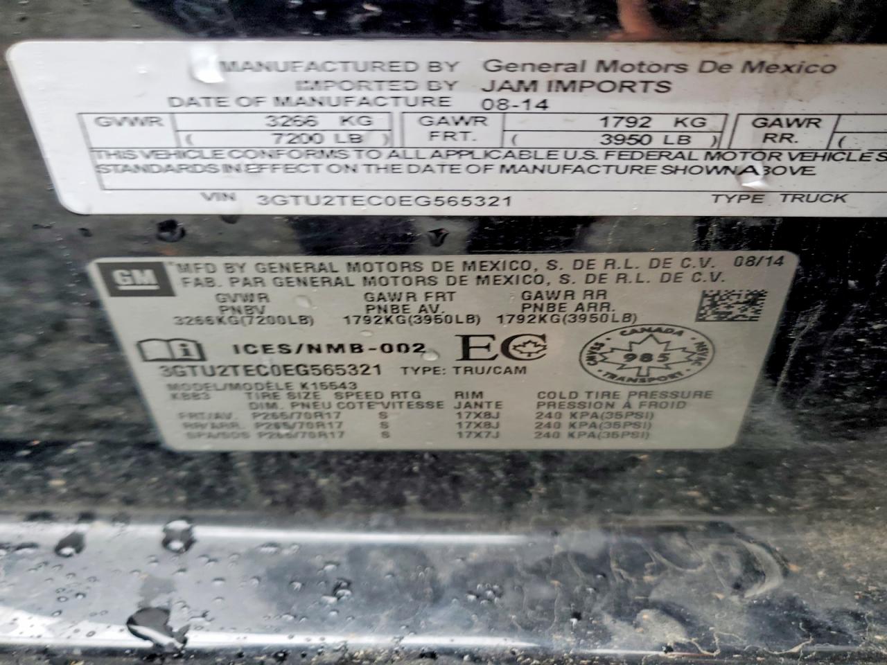 2014 GMC SIERRA K1500 photo 23