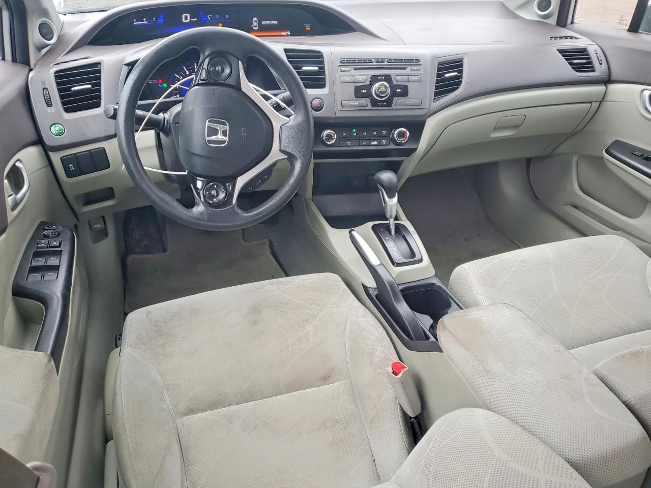 2012 HONDA CIVIC EX photo 22