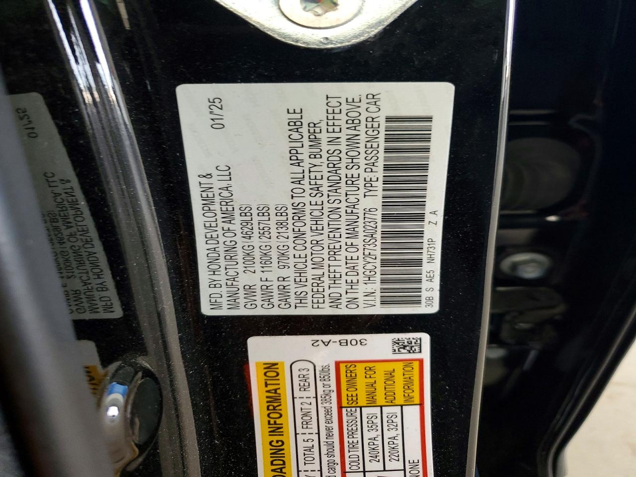 2025 HONDA ACCORD HYBRID SPORT-L photo 12