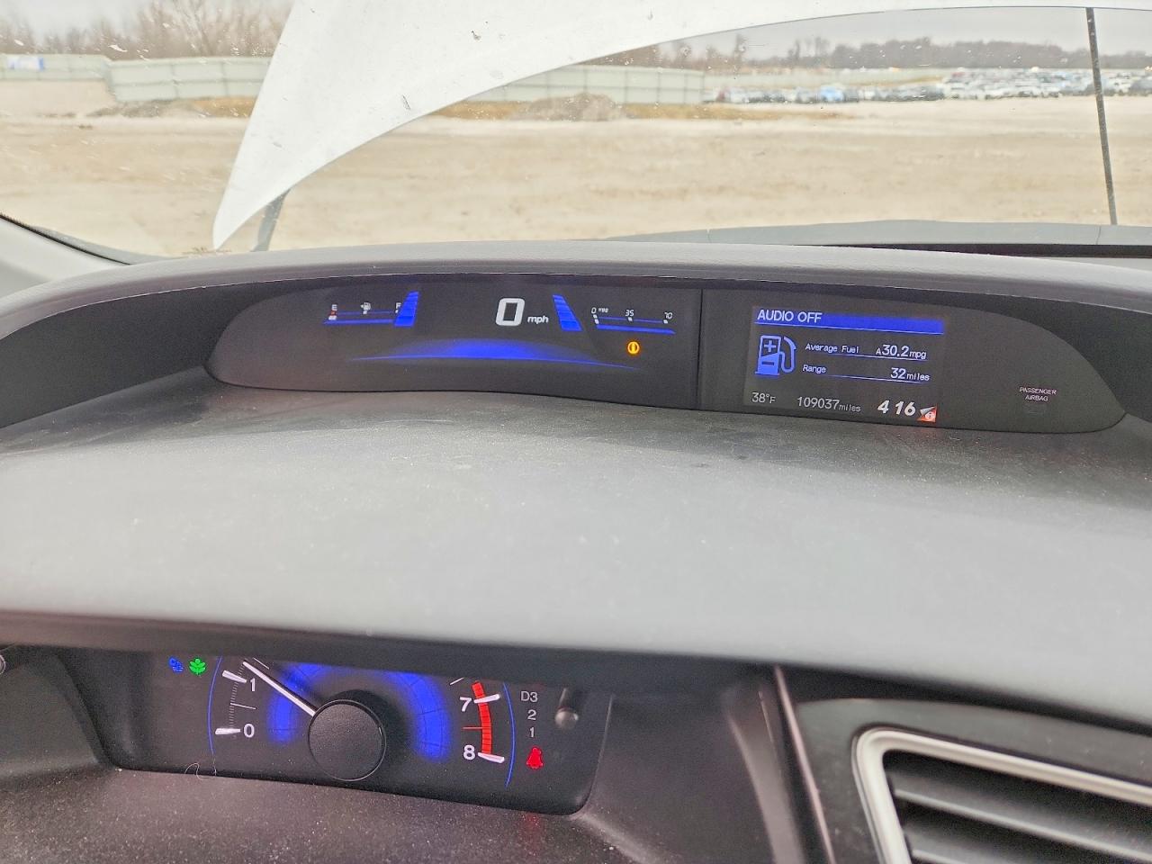 2013 HONDA CIVIC EXL photo 9