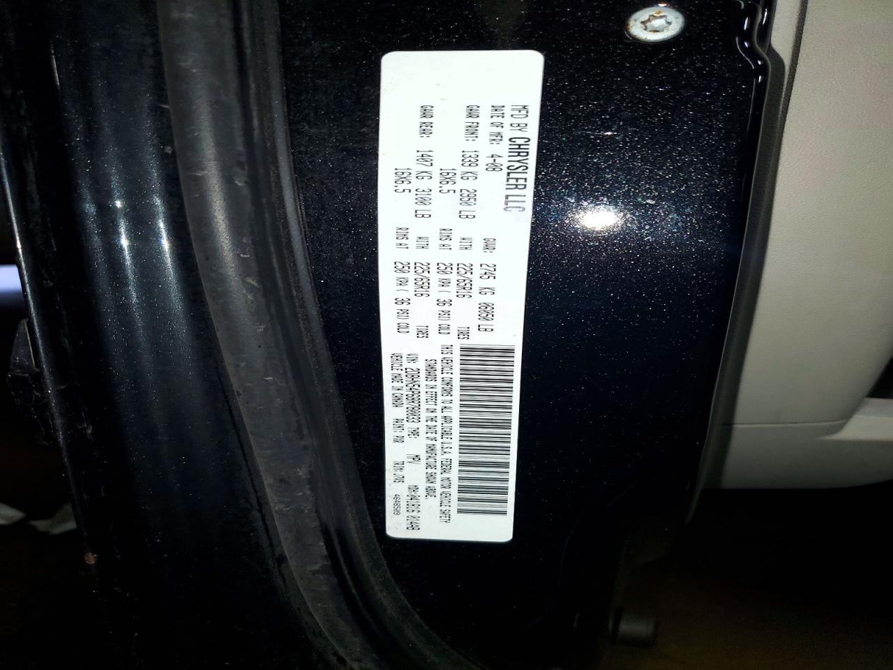 2008 DODGE GRAND CARAVAN SXT photo 12