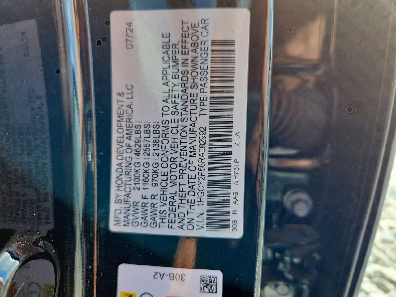 2024 HONDA ACCORD HYBRID SPORT photo 34