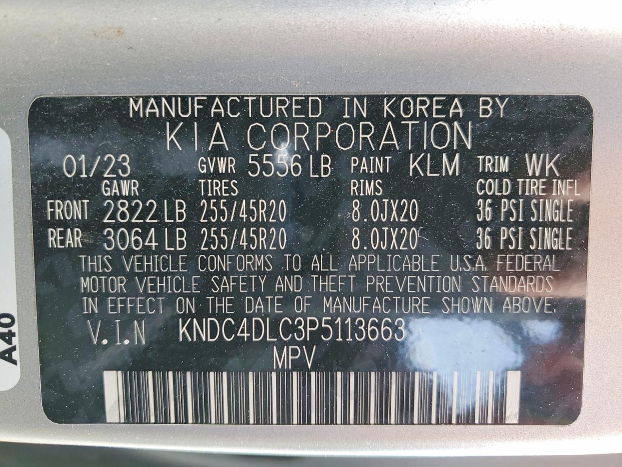 2023 KIA EV6 GT-LINE photo 25