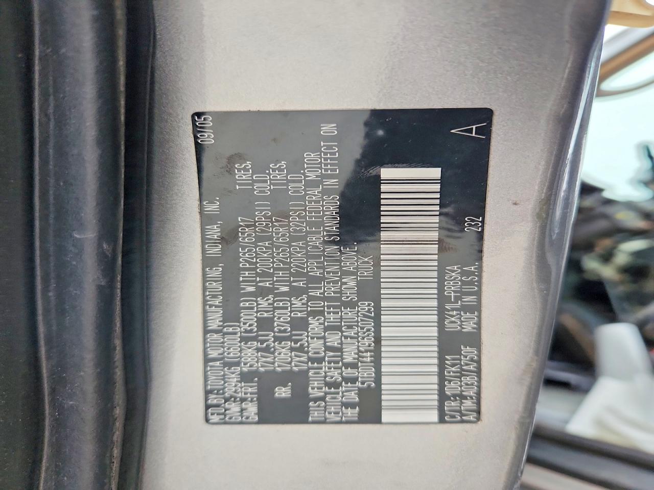 2006 TOYOTA TUNDRA SR5 photo 12