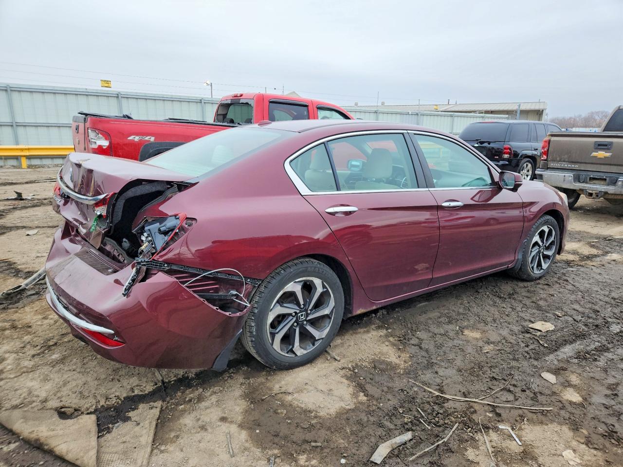 2016 HONDA ACCORD EX photo 7