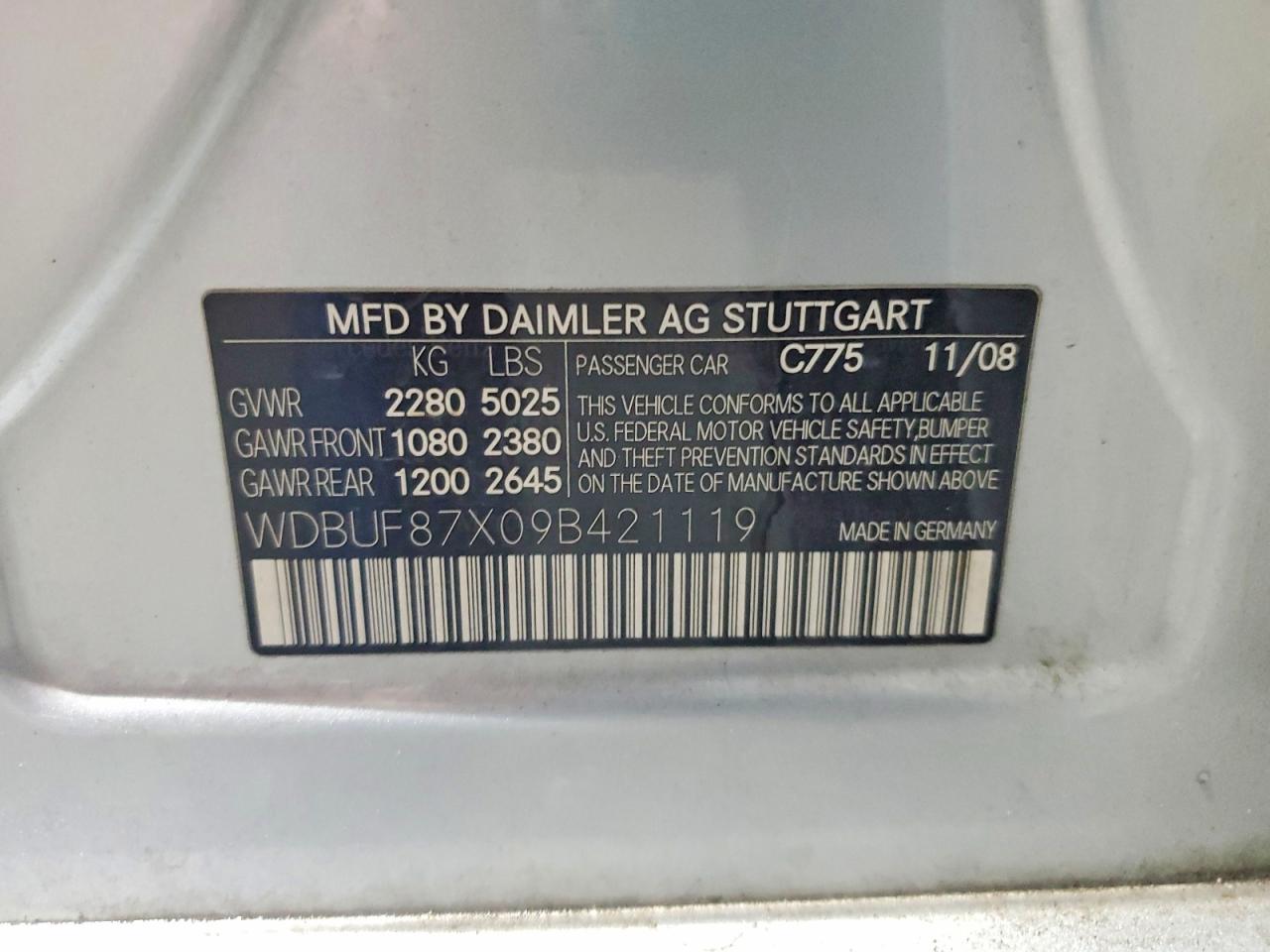 2009 MERCEDES-BENZ E 350 4MATIC photo 34