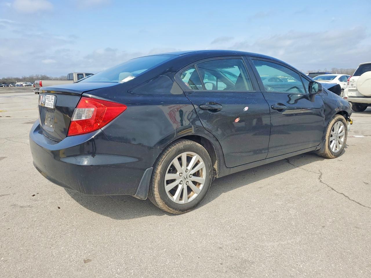 2012 HONDA CIVIC EX photo 3