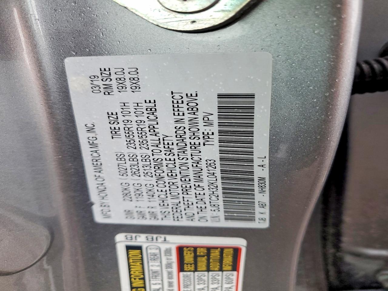 2019 ACURA RDX photo 23