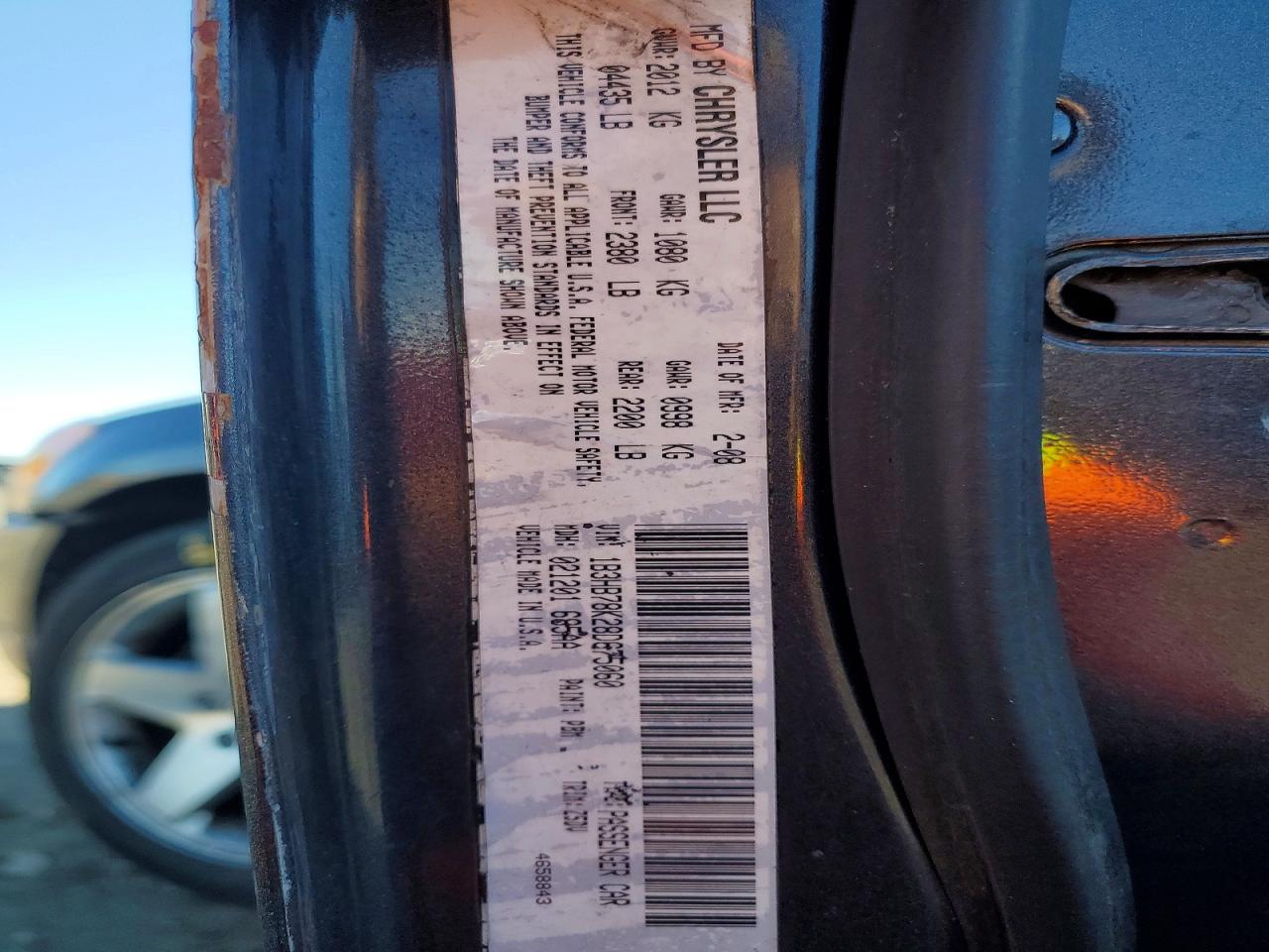 2008 DODGE CALIBER R photo 13