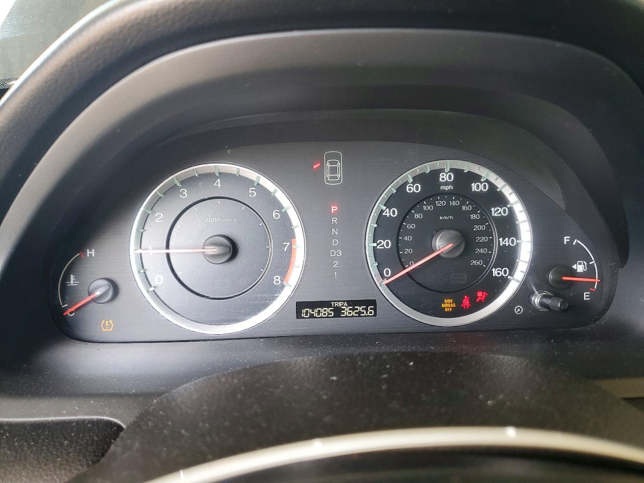 2012 HONDA ACCORD EXL photo 9