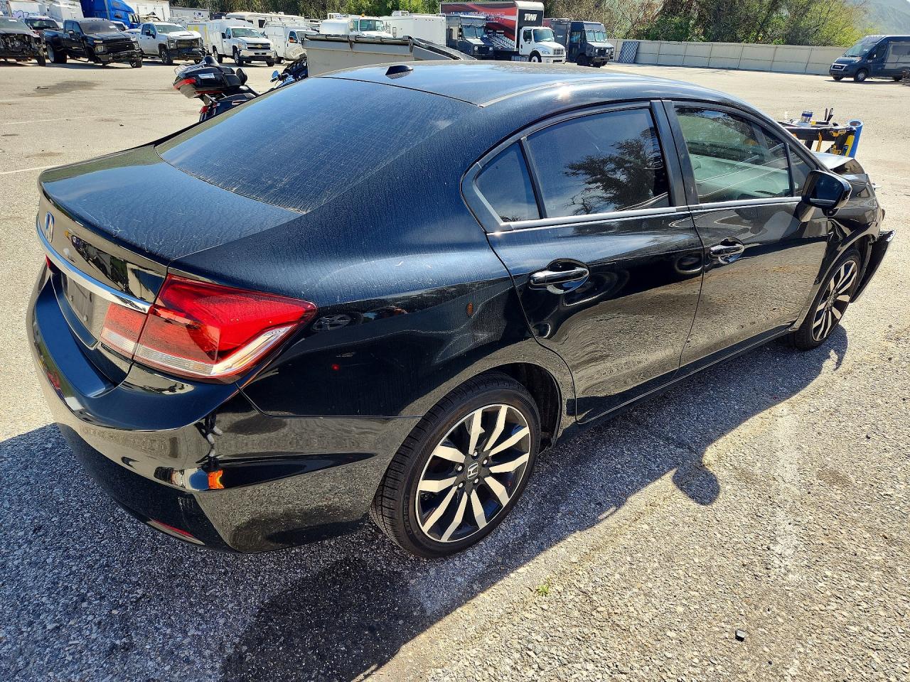 2014 HONDA CIVIC EXL photo 7