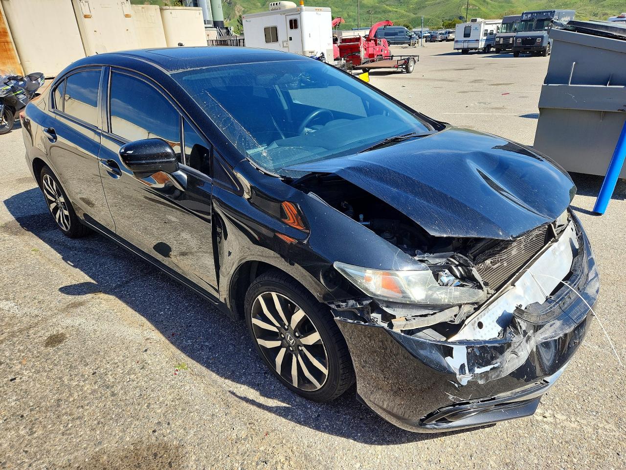 2014 HONDA CIVIC EXL photo 10