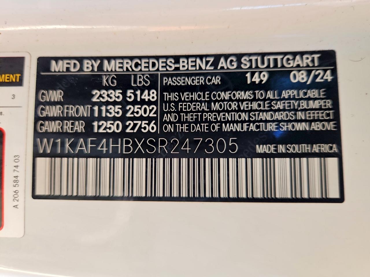 2025 MERCEDES-BENZ C 300 4MATIC photo 13