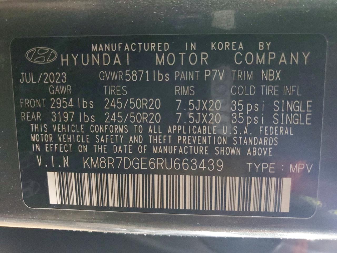 2024 HYUNDAI PALISADE CALLIGRAPHY photo 40